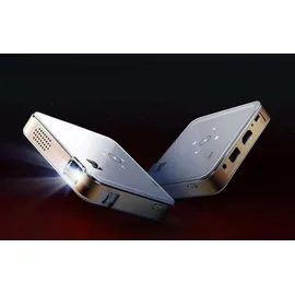 Kodak Luma 150 Tragbarer Projektor - Wiederaufladbarer 1080p HD LED DLP-Projektor - Eingebauter Lautsprecher, HDMI, USB und Micro SD - Kompatibel mit iOS- und Android-Geräten