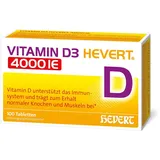 Hevert-Arzneimittel Vitamin D3 Hevert 4000 I.E. Tabletten