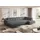 altdecor Ecksofa COMA U Cord 3-Sitzer Dunkelgrau