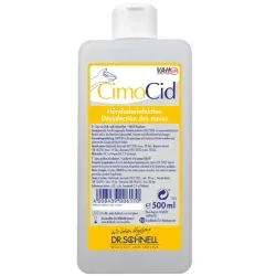 Dr. Schnell CimoCid Händedesinfektionsmittel, begrenzt viruzid 00617 , 0,5 Liter - Euroflasche
