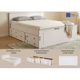OTTO home Hugo 192 x 212 cm Weiß