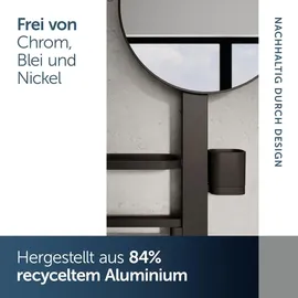 Ideal Standard Beauty Kosmetikspiegel-Set Bar M700 Schwarz Matt