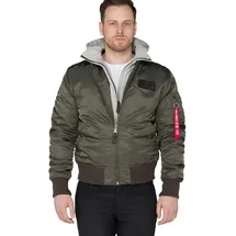 Alpha Industries Ma-1 D-tec Jacke Rep.Grey L
