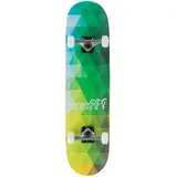 Enuff Skateboards Geometric Skateboard 8,0 Grün