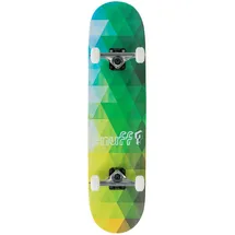 Enuff Skateboards Geometric Skateboard 8,0 Grün