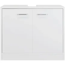 stabilo-sanitär Waschbeckenunterschrank 2-türig 63 x 55 x 29 cm Weiß Matt