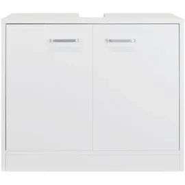 stabilo-sanitär Waschbeckenunterschrank 2-türig 63 x 55 x 29 cm Weiß Matt