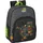 Safta TORTUGAS Ninja Schulrucksack für Kinder, ideal für Kinder verschiedener Altersgruppen, bequem und vielseitig, Qualität und Widerstandsfähigkeit, 27 x 10 cm, Grau/Schwarz, Grau/Schwarz,