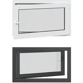 vidaXL Kellerfenster RISOR 100 x 50 cm grau