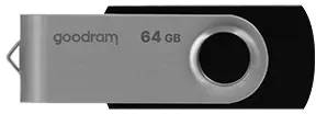 Goodram UTS2 USB-Stick 64 GB USB Typ-A 2.0 Schwarz, Silber