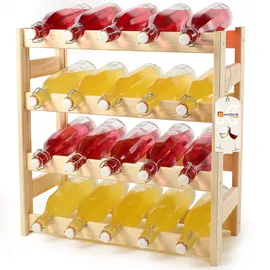 Kadax Weinregal 54 x 53 x 25 cm Kiefer