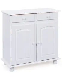 Interlink Sideboard 88 x 87 x 43 cm Weiß