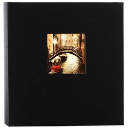 Goldbuch Fotoalbum Fotoalbum Bella Vista Schwarz 24 897 25x25cm