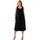 Ulla Popken Midikleid Schwarz 42/44