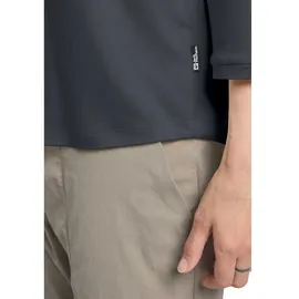 Jack Wolfskin Travel 3/4-arm T-shirt - Dark Navy Heather - M