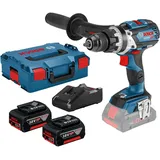 Bosch GSB 18V-110 C inkl. 2 x 5,0 Ah + Ladegerät + L-Boxx