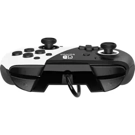 PDP Faceoff Deluxe Controller schwarz/weiß Nintendo Switch