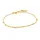 ANIA HAIE Armband gold B005-02G Größe 18