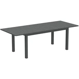 modfu Gartentisch ausziehbar 160/220 x 90 x 73 cm Grau