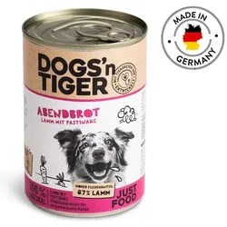 Dogs'n Tiger Hund 6 x 400g Dogs'n Tiger Mahlzeit! Dog 6x400g
