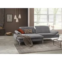 W.Schillig Eckcouch Chenille 3-Sitzer Grau