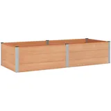 vidaXL Hochbeet 250 x 100 x 54 cm Braun