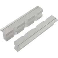 VAR Schraubstock Aluminium 125 mm Silber