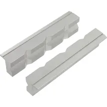 VAR Schraubstock Aluminium 125 mm Silber