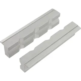 VAR Schraubstock Aluminium 125 mm Silber