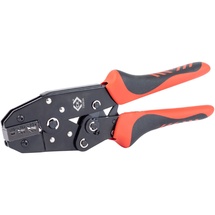 C.K Tools C.K T3683A Crimpzange mit Knarrenmechanismus für Aderendhülsen 10-25 mm2