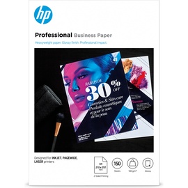 HP Lomond Druckerpapier A4 (210x297 mm) Glanz 10 Blätter Weiß