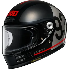 Shoei Glamster 06 Mm93 Collection Classic Tc-5 Schwarz/Grau/Rot L (59-60)