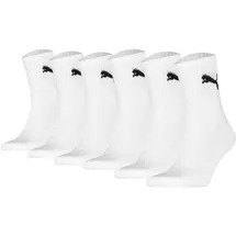 Puma Tennissocken 6er Pack Weiß 35-38