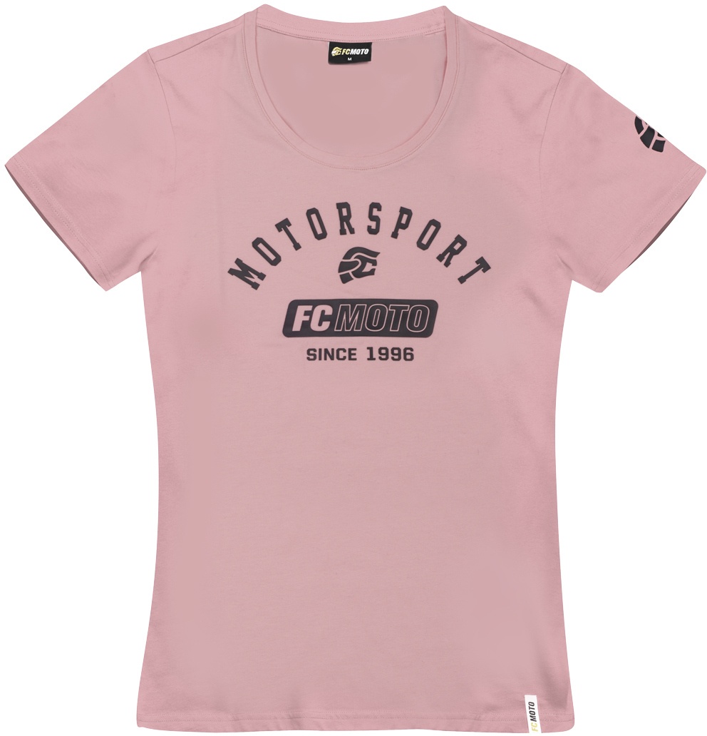 FC-Moto Moto Dames T-Shirt, pink, S Voorvrouw