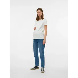MAMA LICIOUS Mamalicious Umstandsjeans Mom Fit Alberte, denim, 30
