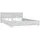furnicato Bett 180 x 200 cm Grau