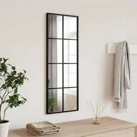 vidaXL Wandspiegel 40 x 80 cm Schwarz