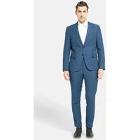 Lawrence Grey Hosenanzug Business-anzug Modern Fit 1-reihig blau 54