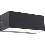 QAZQA Houks (IP54) Schwarz