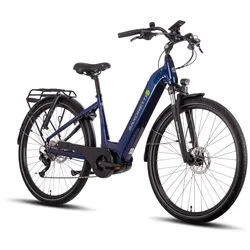 Quantum Sport Wave 10 Gang Bafang Mittelmotor Nightblue