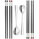 Zwilling Essstäbchen Set, Essstäbchen, Schwarz