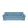 Sofa.de Big Sofa Webstoff 3-Sitzer Grau