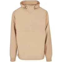 URBAN CLASSICS Basic Pull Over Jacke Union Beige XL
