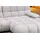 KAWOLA Ecksofa VIVIEN silber Cord