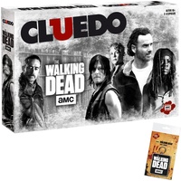 Cluedo The Walking Dead AMC + Schlüsselanhänger Bundle