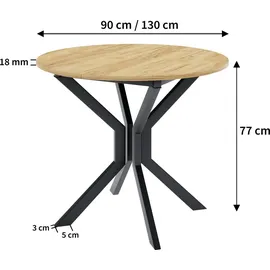 masseno Luca Ø 90 cm weiß