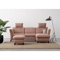 Home Affaire Ecksofa »Trelleborg«, rosa