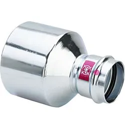 Viega Prestabo Reduzierstück 598105 64 x 54 mm, Stahl unlegiert, SC-Contur