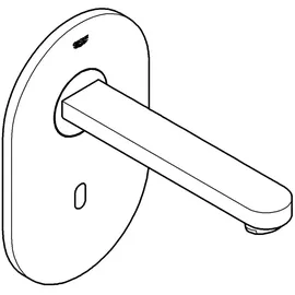 Grohe Eurosmart CE Sensor-Armatur edelstahl 36335SD0