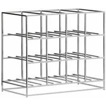 House Doctor Weinregal 41 x 20 x 35 cm Silber